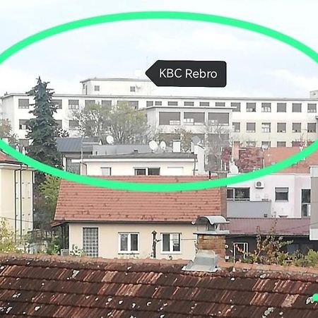 Studio Apartman Jordanovac Rebro, 300 M Od Bolnice Rebro 자그레브 외부 사진