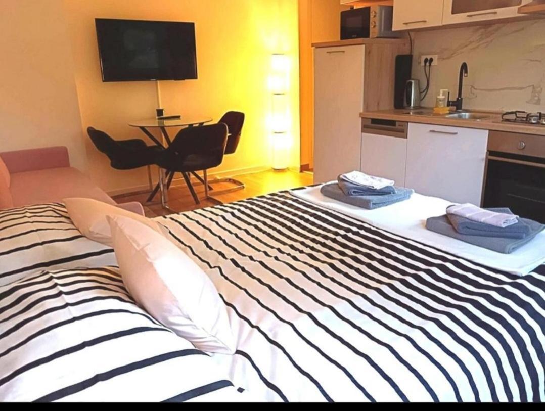 Studio Apartman Jordanovac Rebro, 300 M Od Bolnice Rebro 자그레브 외부 사진